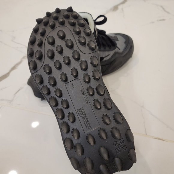 OFF-WHITE ODSY 1000 Snickers/Trainers in black 38 - Picture 8 of 10